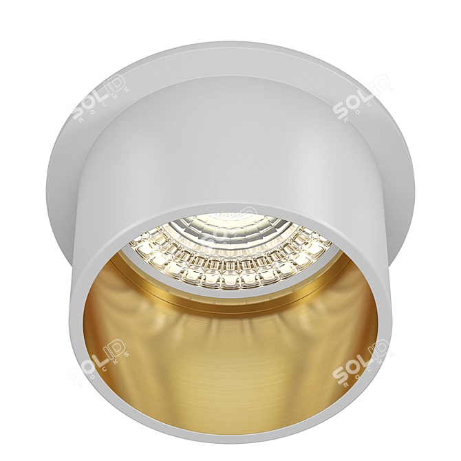 Maytoni Recessed Lamp Series 3D model image 1