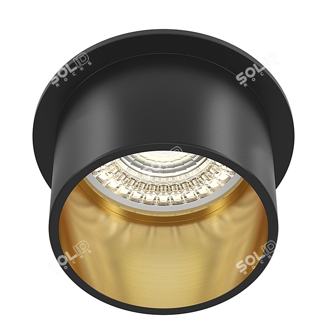 Versatile Recessed Lighting Solution 3D model image 1