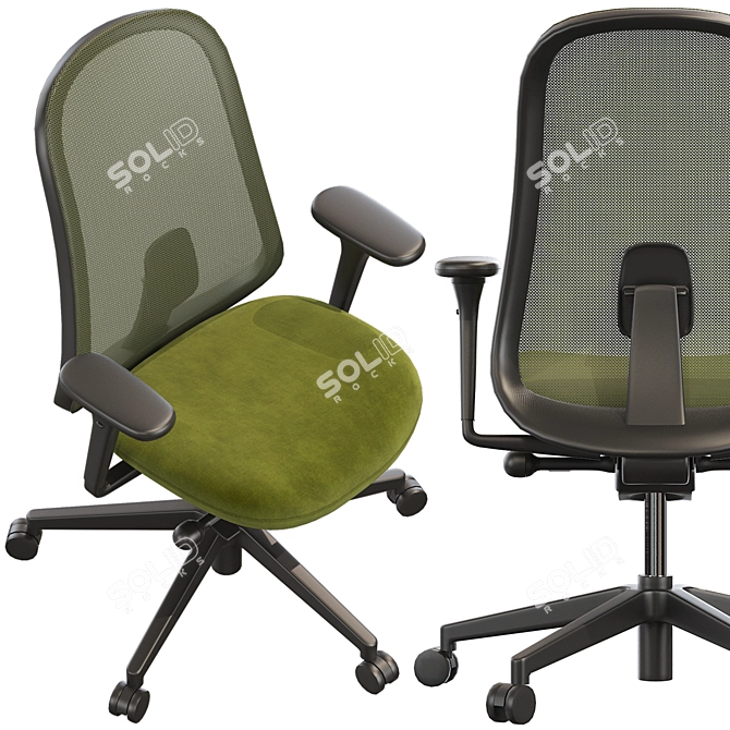 Elevate Your Office: Herman Miller Lino 3D model image 3