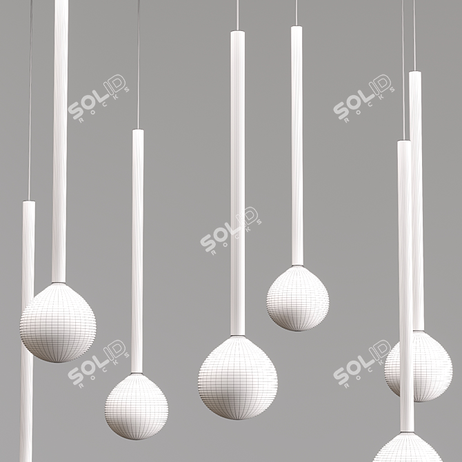 SOFI Pendant Lamp: Sleek & Stylish 3D model image 3