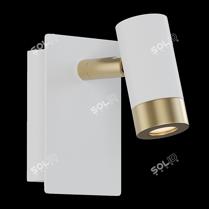 Scandinavian Style Wall Lamp 3D model image 2