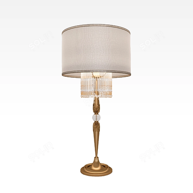 Elegant Patrizia Volpato Table Lamp 3D model image 1