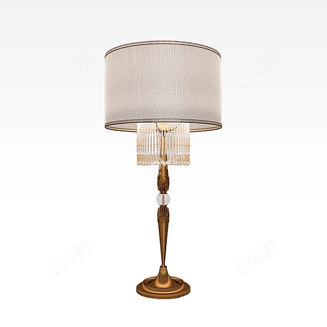 Elegant Patrizia Volpato Table Lamp 3D model image 2