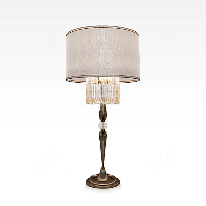 Elegant Patrizia Volpato Table Lamp 3D model image 3