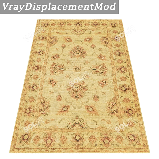 1918 Carpets Set: High-Quality Textures 3D model image 3