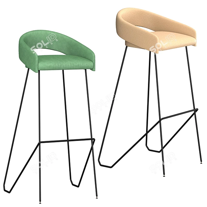 Elevate your seating experience with Kastel 3D model image 2