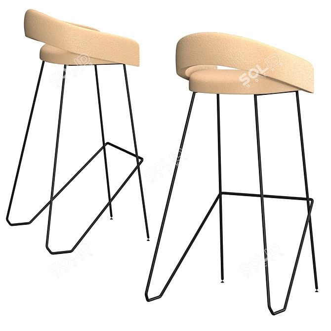 Elevate your seating experience with Kastel 3D model image 3