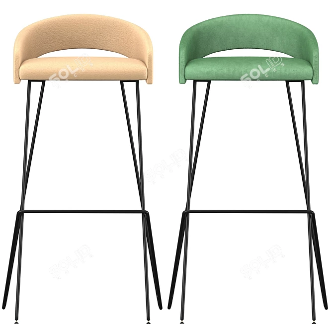 Elevate your seating experience with Kastel 3D model image 4