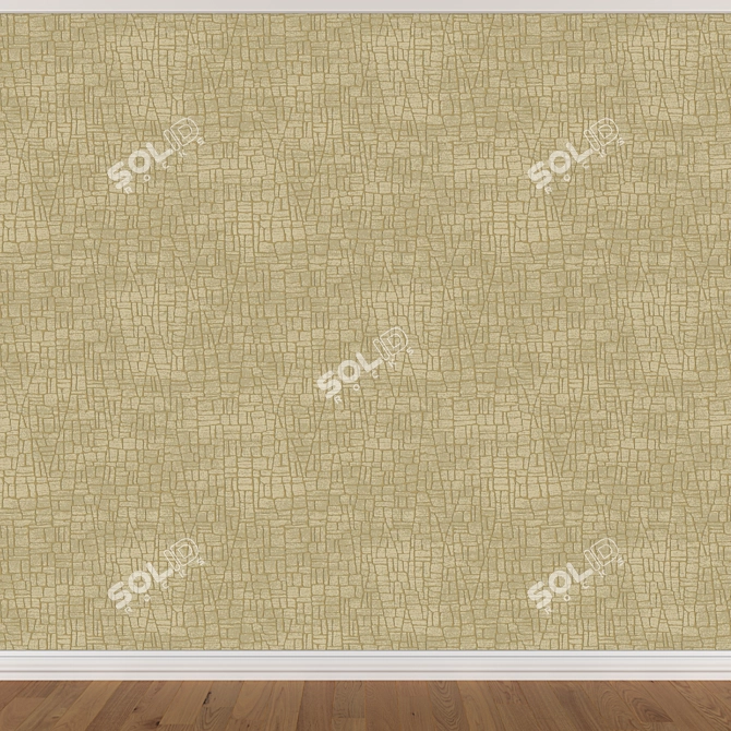 Seamless Wallpaper Set (3 Colors) 3D model image 4