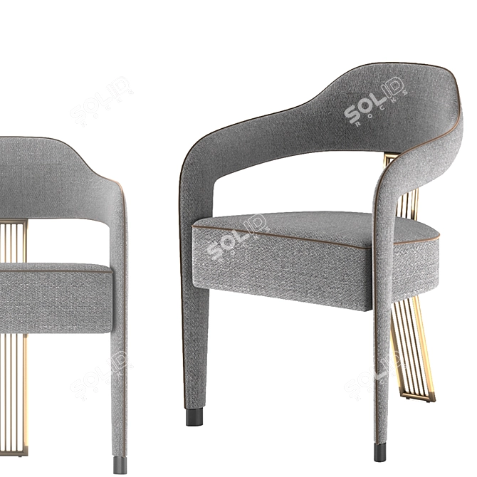 Elevate Your Space: Invicta II Chair 3D model image 1