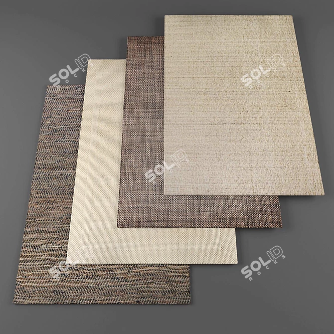 Esprit Decor Rugs Collection 3D model image 1