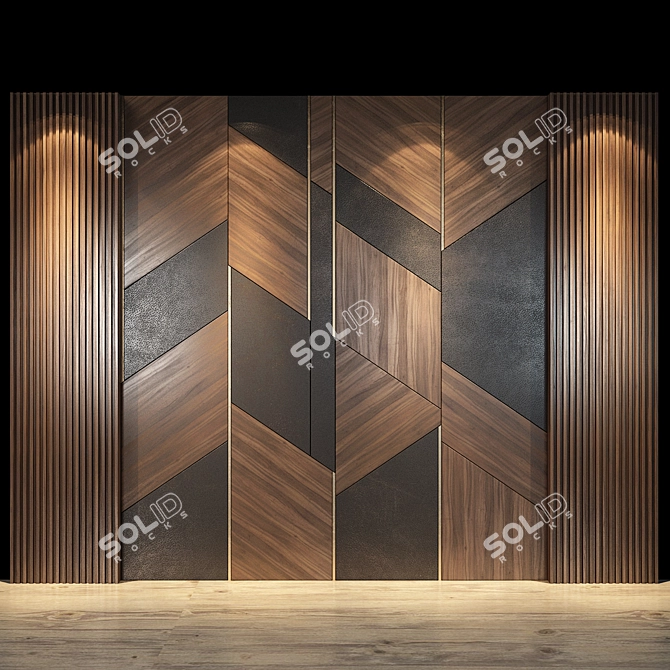 Stylish Panel 48 by Studia 54 3D model image 1