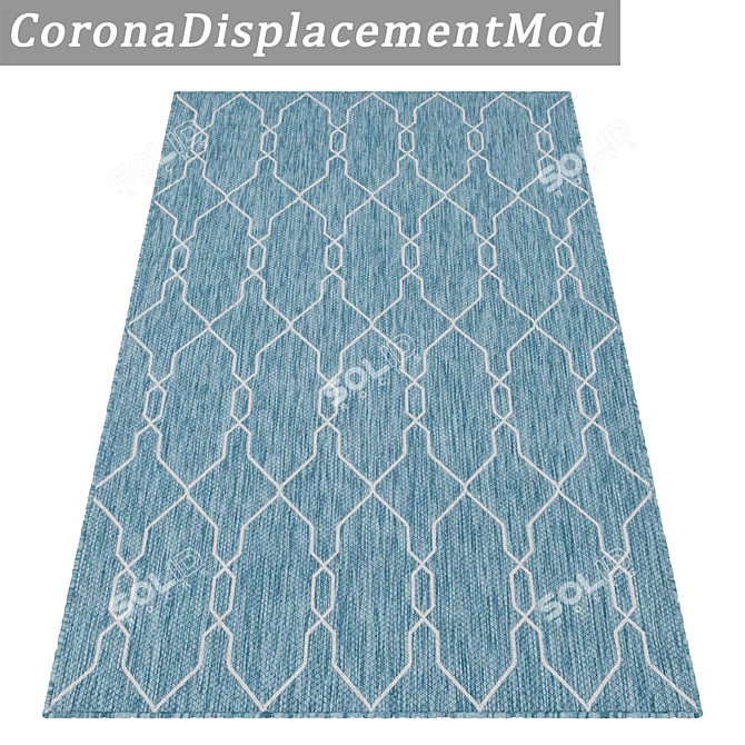Luxury Carpet Set 1922 | High-Quality Textures 3D model image 4