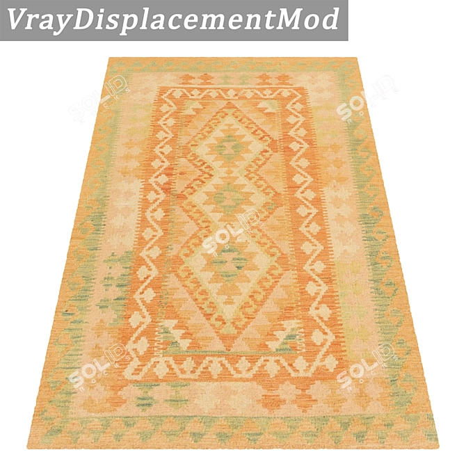 Versatile High-Quality Carpets Set 3D model image 3