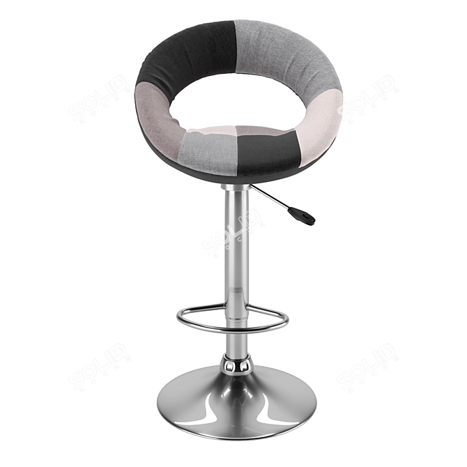 Title: Woodville Cody Bar Chair 3D model image 1