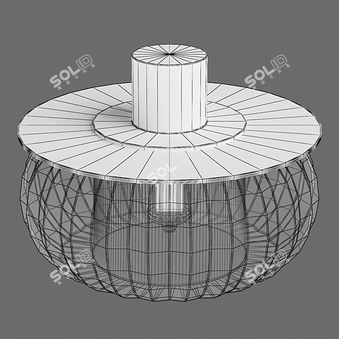 Adjustable Trito Lightstar 3D model image 4