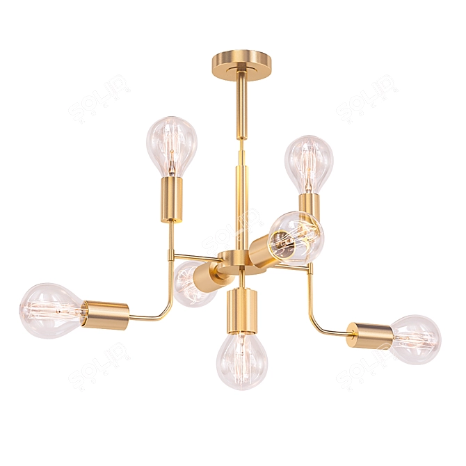 ALFA Transformer Pendant Light 3D model image 1