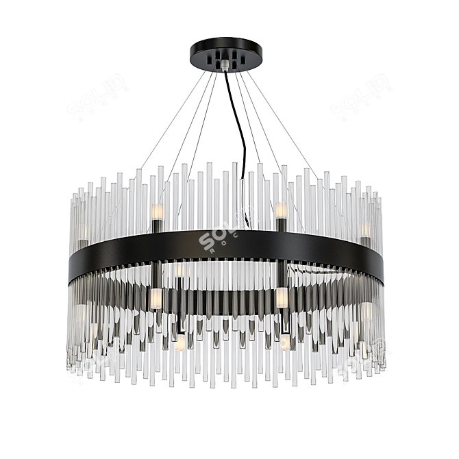 FOCCO Pendant Chandelier - 4722/18 3D model image 1