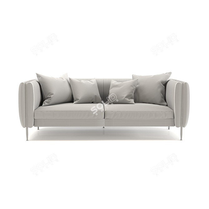 Barlow: Sleek and Stylish Sofa 3D model image 5