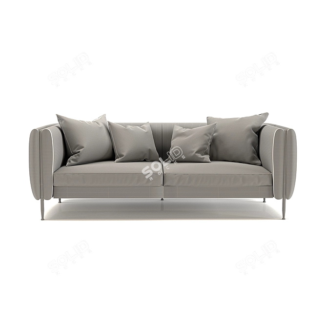 Barlow: Sleek and Stylish Sofa 3D model image 6