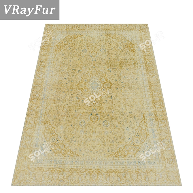 Luxury Carpet Collection 3D model image 2