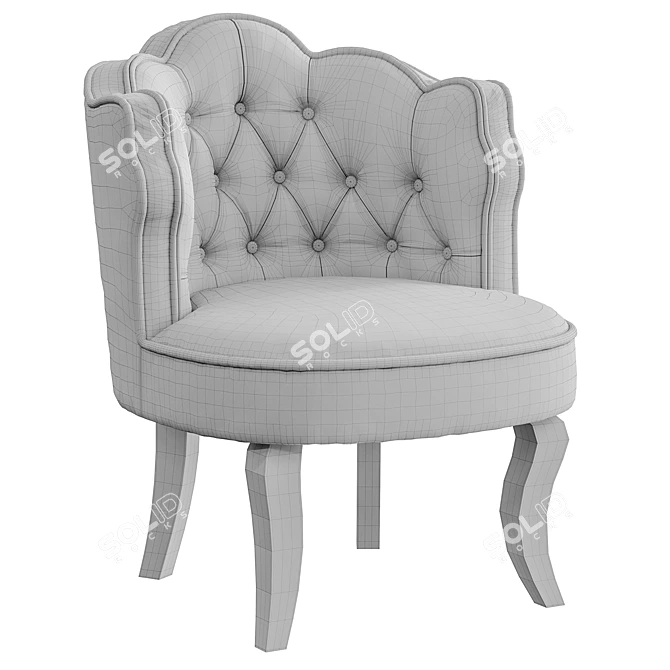 Modern 4Rooms Armchair 3D model image 5