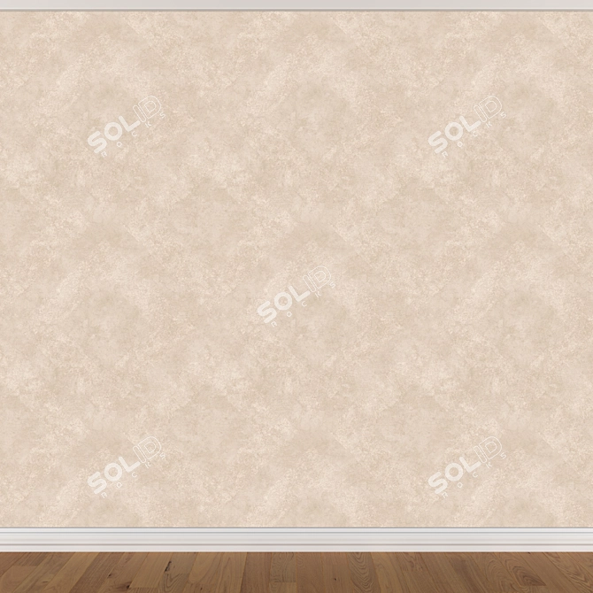 Seamless Wallpaper Set (3 Colors) 3D model image 4