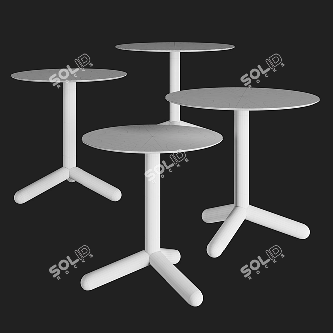 EIGHTY | Aluminum Coffee Table 3D model image 2