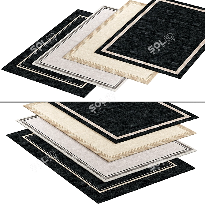 Luxury Shag Carpet, 140 3D model image 2