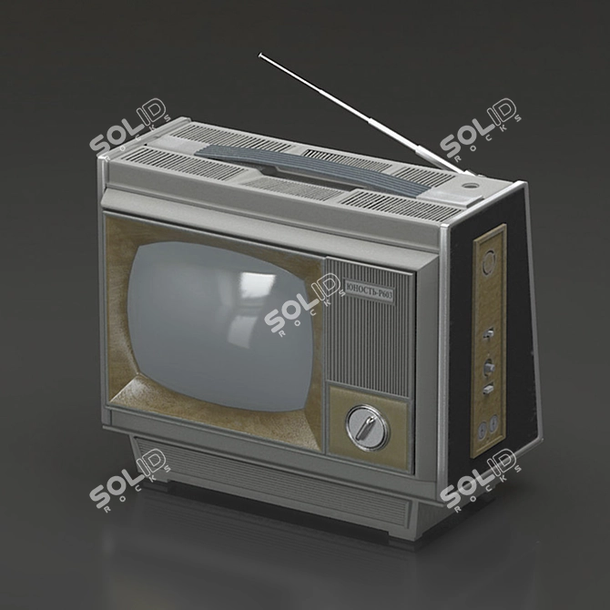 Soviet Youth TV 3D model image 2