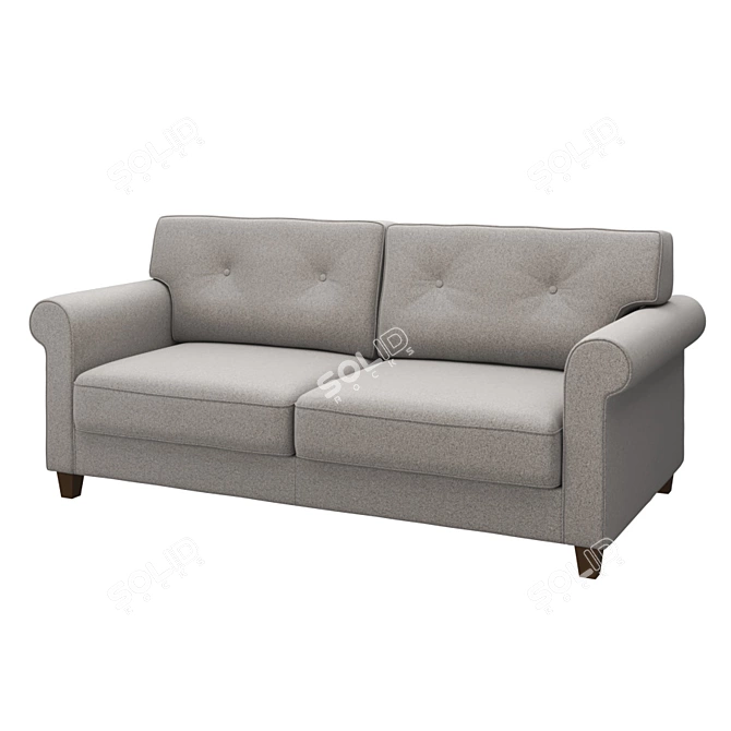 Pohjanmaan GLORIA: Stylish Convertible Sofa 3D model image 1