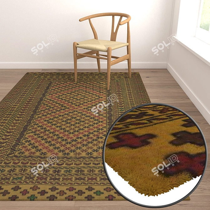 1937 Carpets Set 3D model image 5