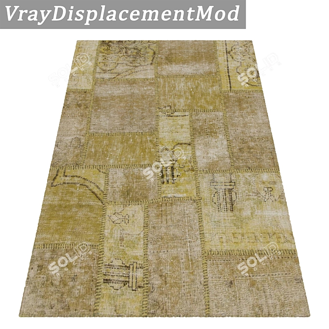 1941 Carpets Set: High-Quality Textures for Close and Distant Shoots 3D model image 3