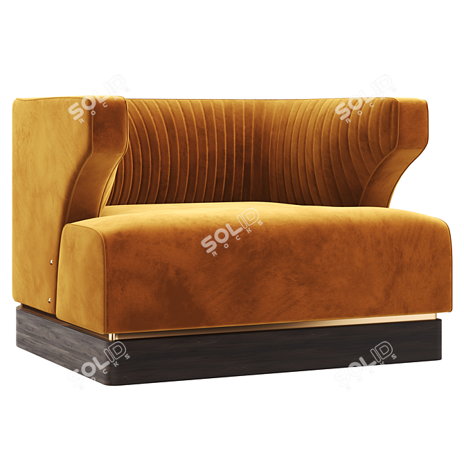 Ammons Jazz-inspired Armchair 3D model image 7