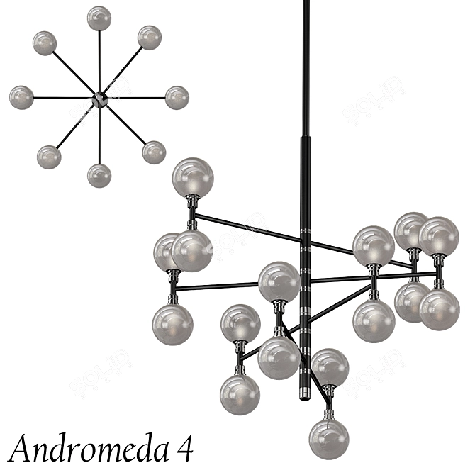 Andromeda_4: High-Quality 3D Model 3D model image 1