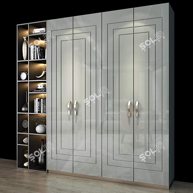 Modern Furniture Set 152 3D model image 2