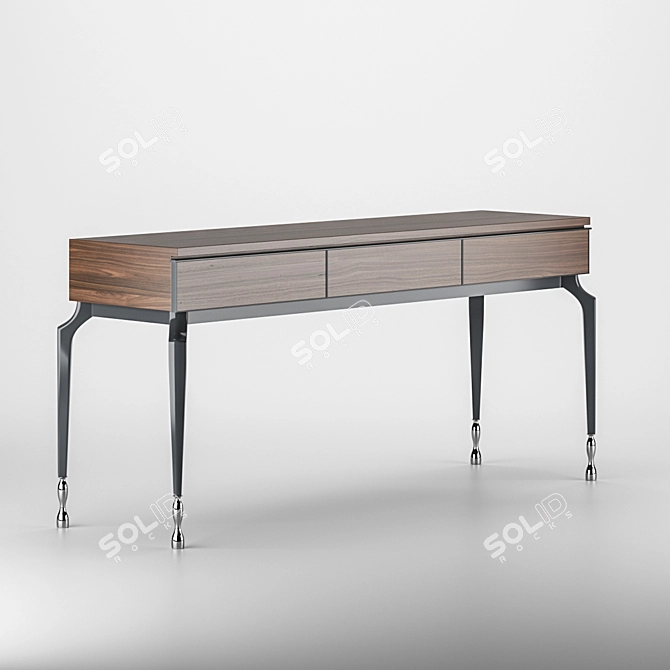  Sleek Console Design 3D model image 1