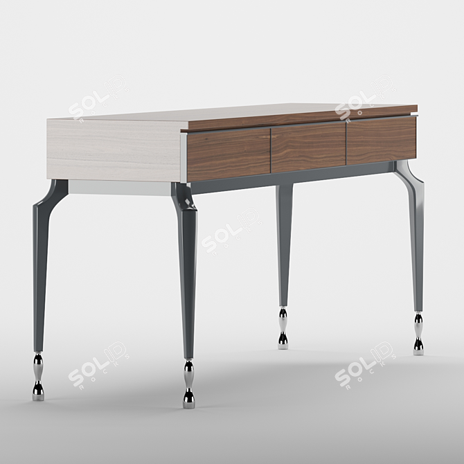  Sleek Console Design 3D model image 12