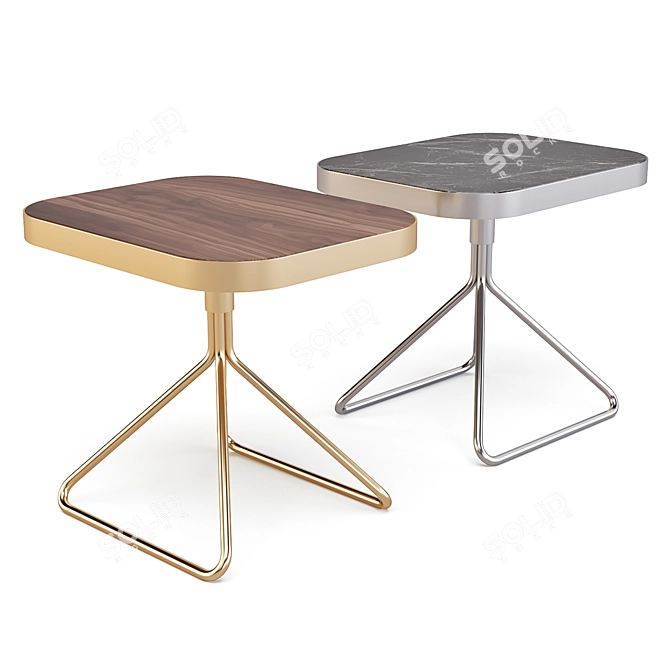 Domkapa Reese: Stylish Side Table 3D model image 1