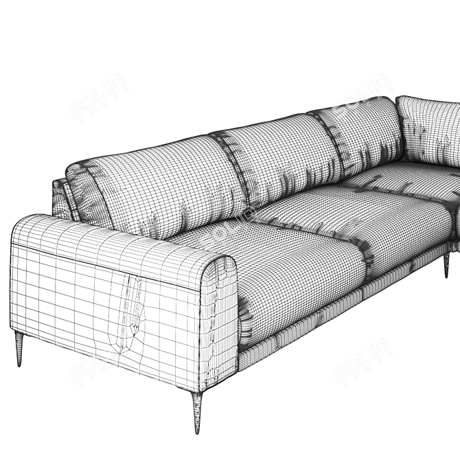 Modular Pohjanmaan JOY Sofa 3D model image 3