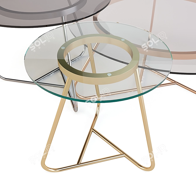 Domkapa Gina Coffee & Side Tables 3D model image 2