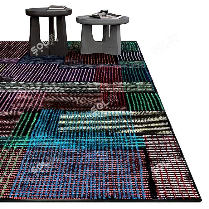Elegant Archive Carpet | No. 135 3D model image 2