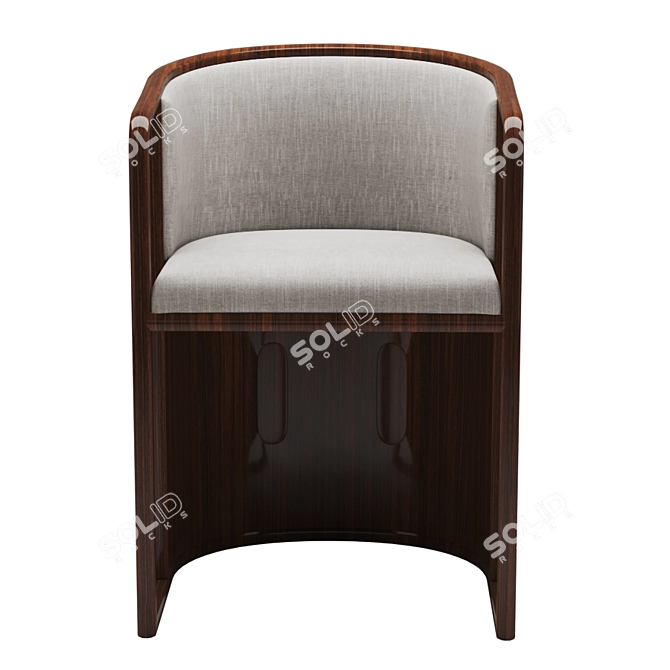 Elevate Your Dining Experience: Porus Ridge Chair 3D model image 2