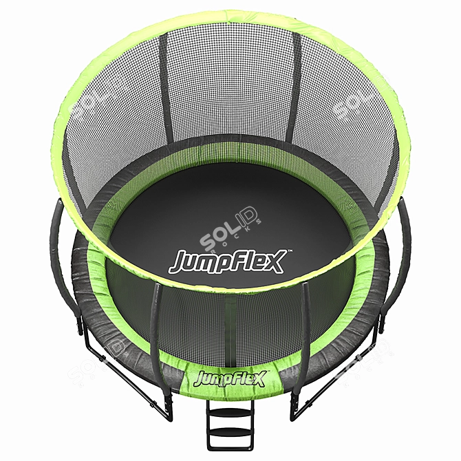 Ultimate Bounce: Jumpflex Trampoline 3D model image 2