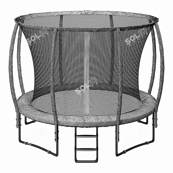 Ultimate Bounce: Jumpflex Trampoline 3D model image 4