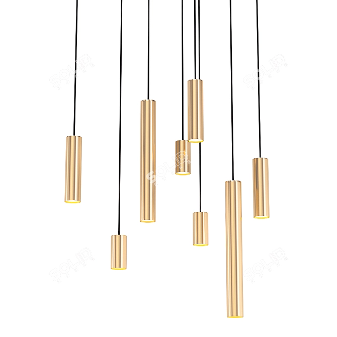 Minimalist Pendant Light 3D model image 1