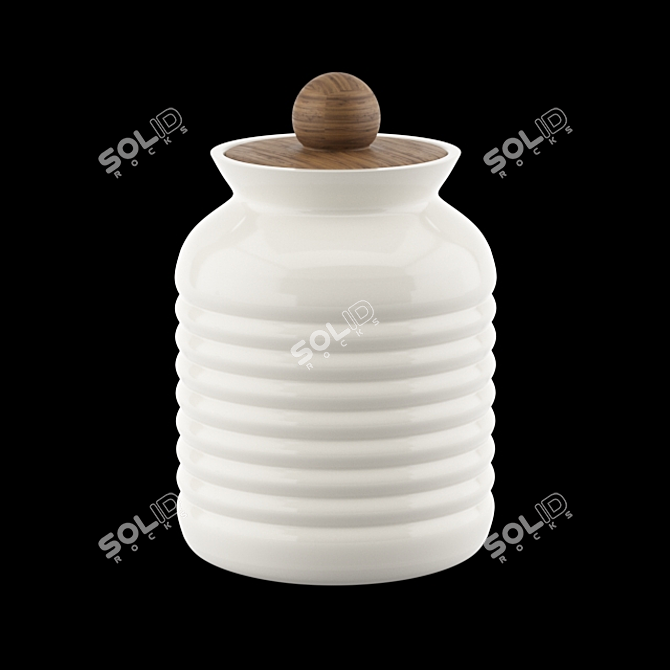 Nutty Delight Peanut Butter Jar 3D model image 6