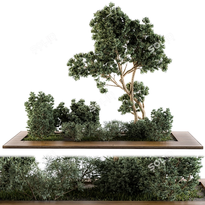 Greenery Bundle - Outdoor Garden Set 3D model image 1