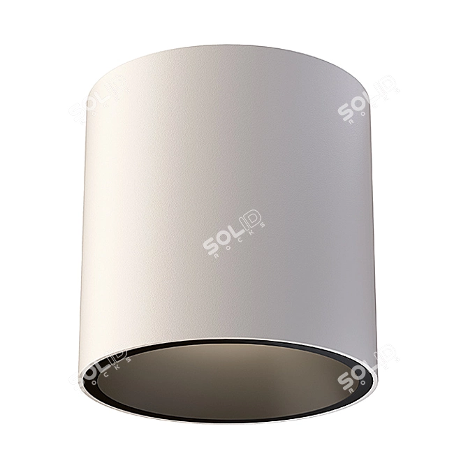 Modern Minimalist Ceiling Lamp 3D model image 1