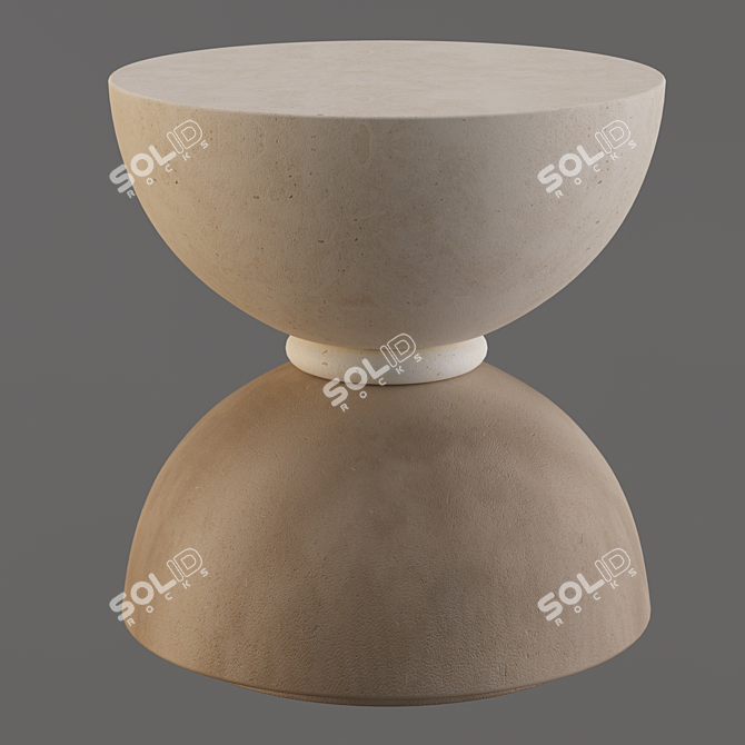 Contemporary GEO Side Table 3D model image 3